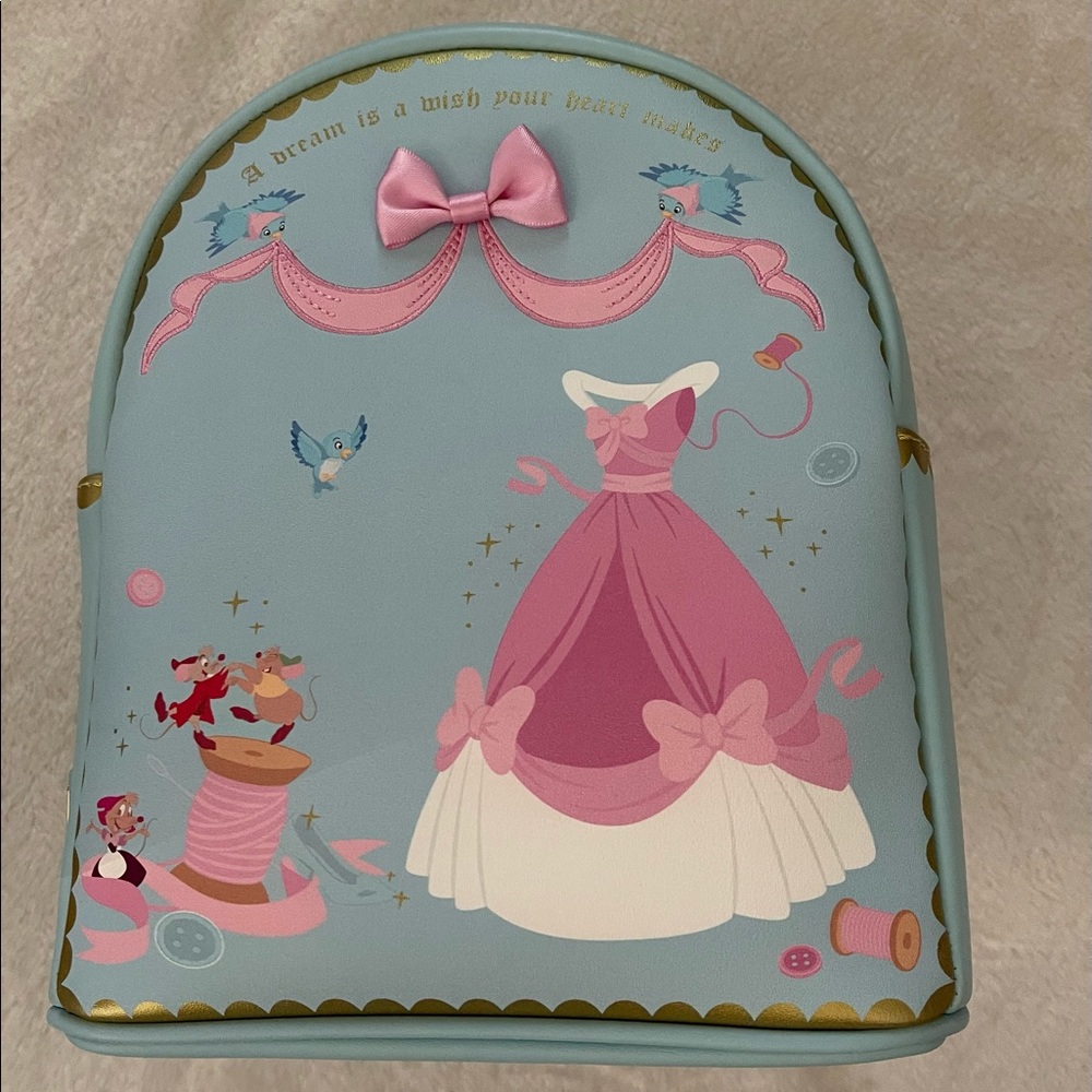 Disney Loungefly Cinderella Mini Backpack
